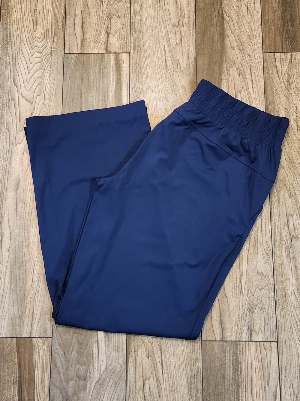 Navy Wide Leg Pant